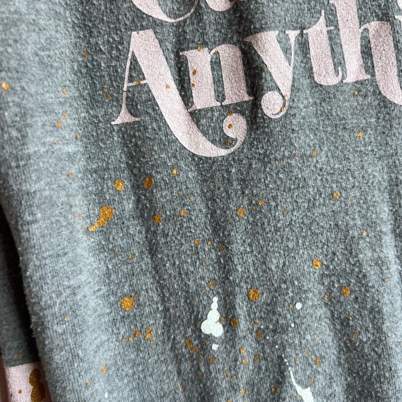 Chaser Girls can do Anything Sweatshirt sz Medium - Picture 2 of 11